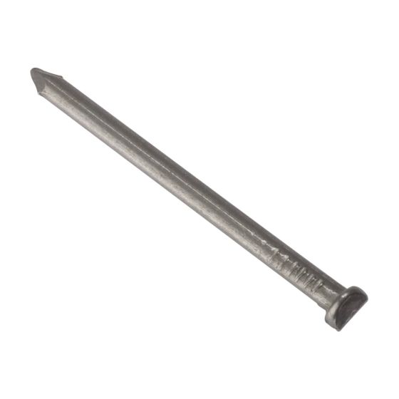 Oval Lost Head Nail Bright Finish 100mm Bag Weight 500g by Forgefix - 500NLOH100B