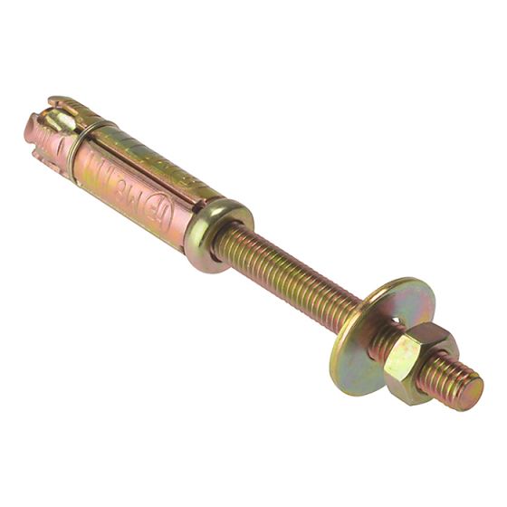 Masonry Anchor Bolt Projecting ZYP M10 x 50mm Bag 5 by Forgefix - 5PB1050