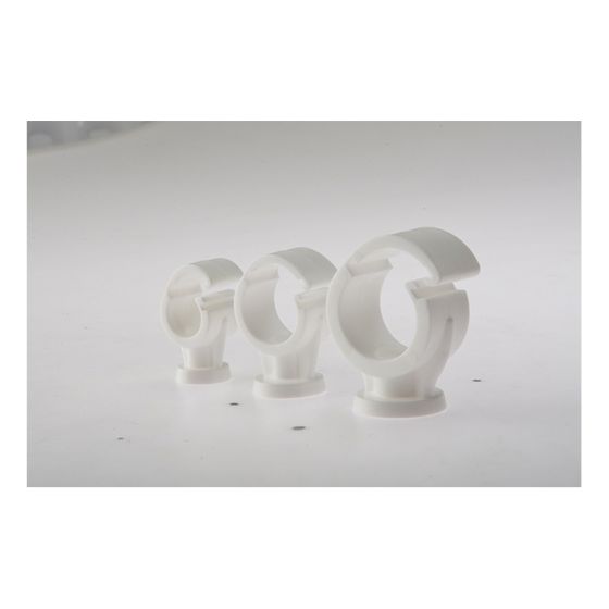 Pipe Clip Single Cliplock 22mm Box 100 by Forgefix - PCSC22