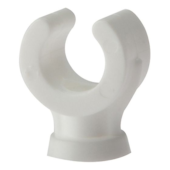 Pipe Clip Single Openlock 15mm Box 100 by Forgefix - PCSO15