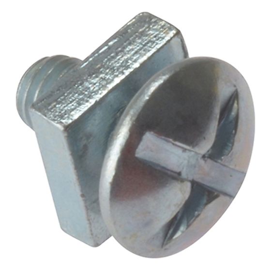 Roofing Bolt ZP M5 x 25mm Bag 25 by Forgefix - 25RBN525