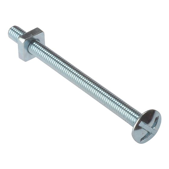Roofing Bolt ZP M8 x 120mm Bag 10 by Forgefix - 10RBN8120