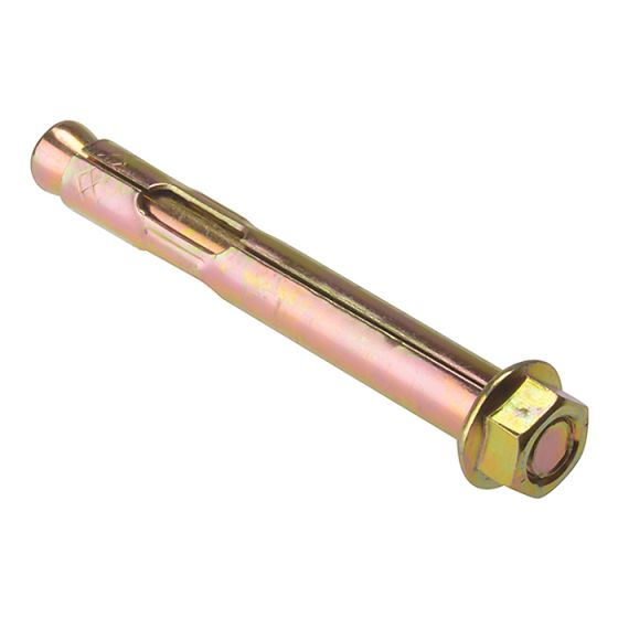 Sleeve Anchor Fixing Hex Nut M12 x 129mm Bag 5 by Forgefix - 5SA12129
