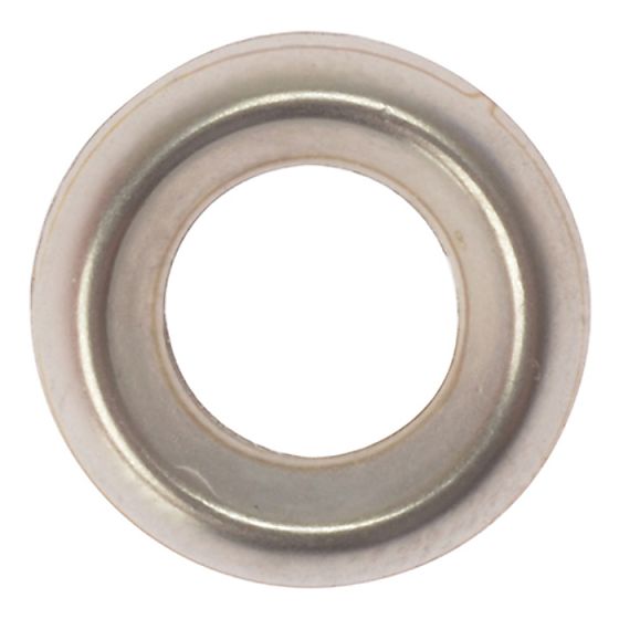 Screw Cup Washers Solid Brass Nickel Plated No.10 Bag 200 by Forgefix - 200SCW10N