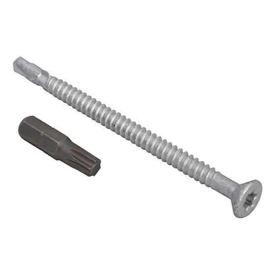 TechFast Roofing Screw Timber - Steel Light Section 5.5 x 85mm Pack 50 by Forgefix - TFCL5585