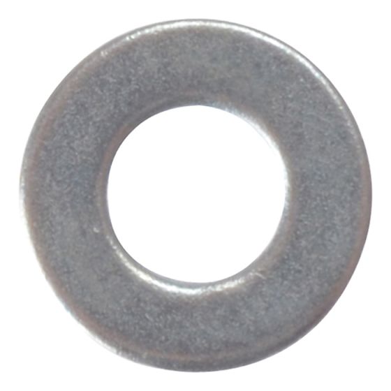 Flat Washer Form B ZP M4 Bag 100 by Forgefix - 100WASH4
