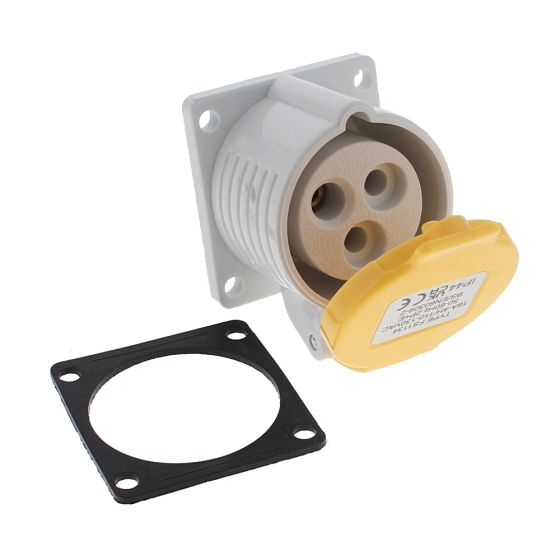 IP44 Panel Socket 16A 110V