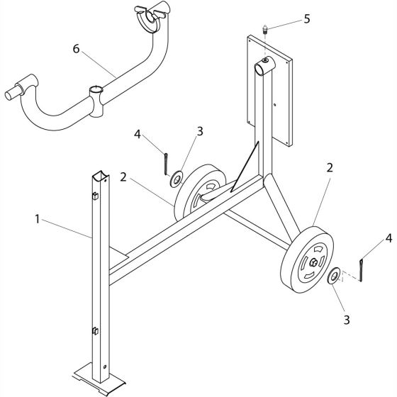 Frame Assembly for BWE Mixers