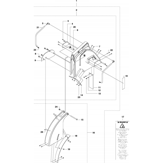 Blade Guard 20" Assembly