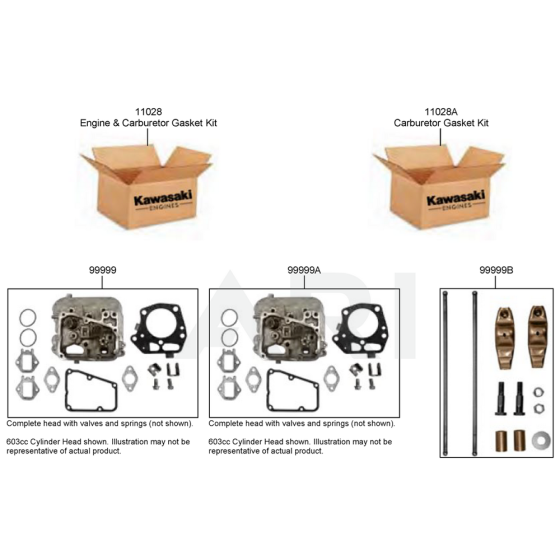 Gasket Kits for Kawasaki FS481V