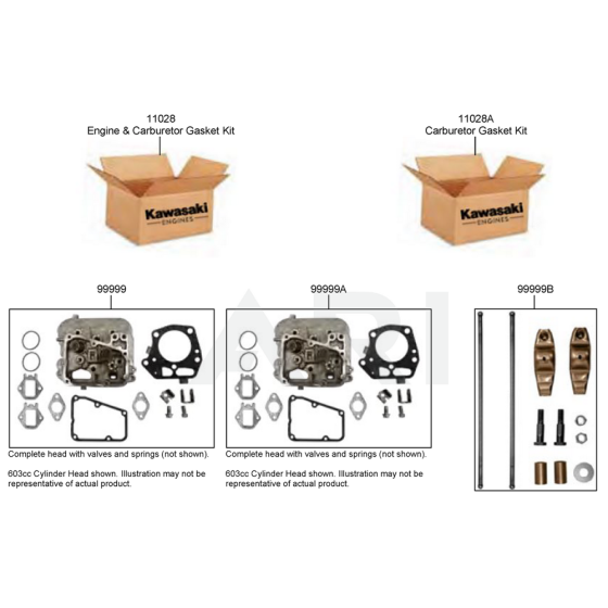 Gasket Kits for Kawasaki FS600V