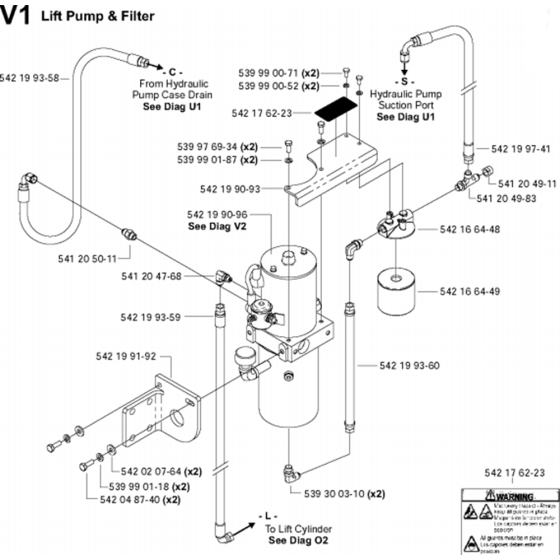 Lift Pump & Filter Assembly