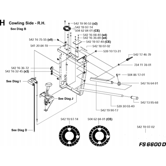 Cowling Side R.H. Assembly