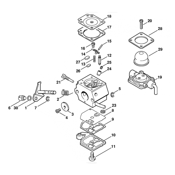 Stihl FS75 FS80 FS85 Carburetor