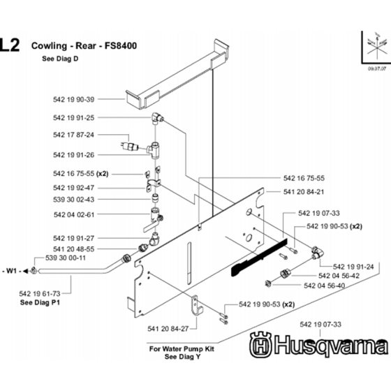 Rear Cowling for FS8400