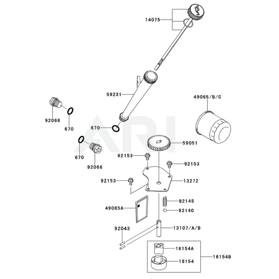 Lubrication Equipment for Kawasaki
