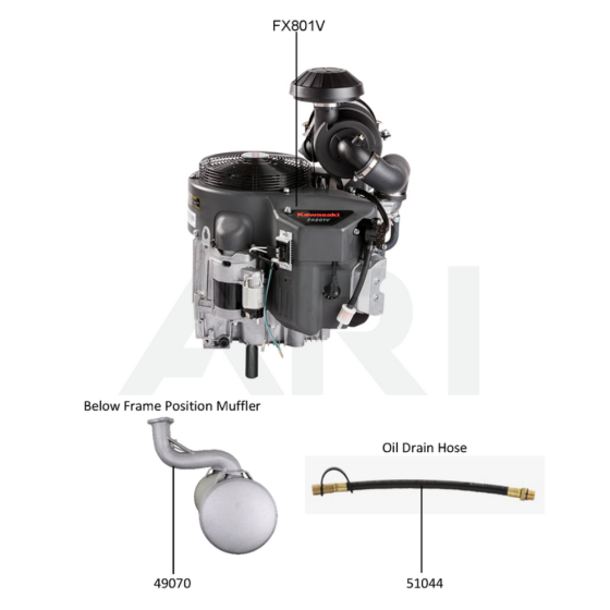 Kawasaki FX801V Engine Parts