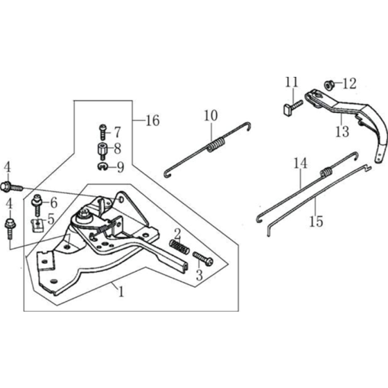 Control Shift Assembly