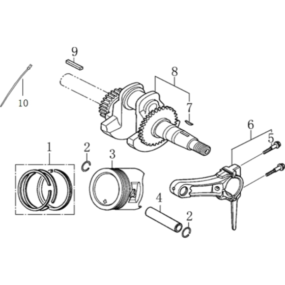 Crankshaft & Piston Assembly