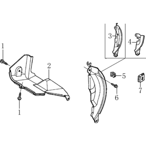 Diversion Assembly for Loncin G200F