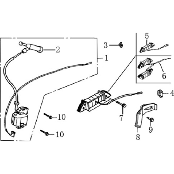 Ignition Assembly Loncin G390F