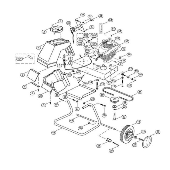 Basic Unit Assembly for GB 350