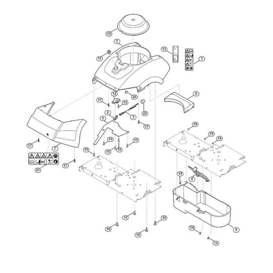 Housing Assembly for GB 460