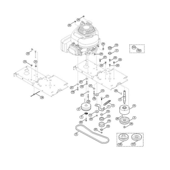 Drive Assembly for GB 460 C