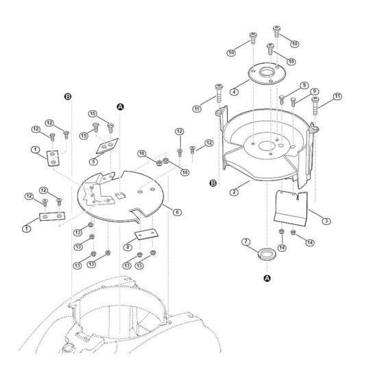 Blade Set for Stihl/Viking GB 460 C