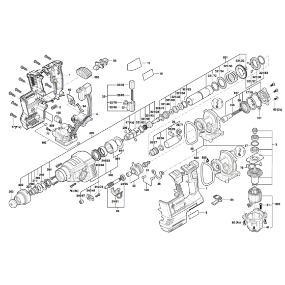 Cordless Rotary Hammer SDS Plus