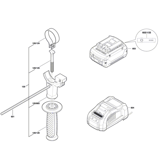 Cordless Rotary Hammer SDS Plus