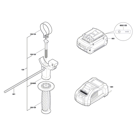 Cordless Rotary Hammer SDS Plus