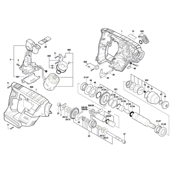 Cordless Rotary Hammer SDS Plus