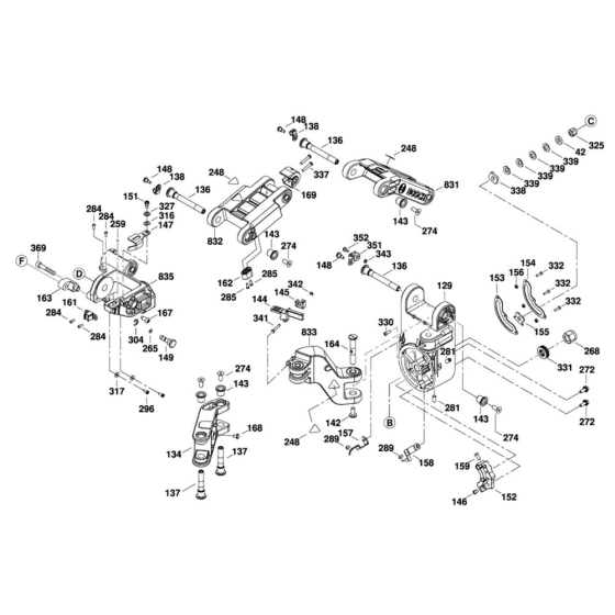 Slide Mitre Saw Assembly