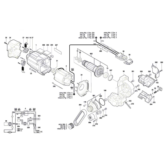 Mitre Saw Assembly for Bosch