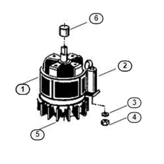 Engine Assembly for GE 120