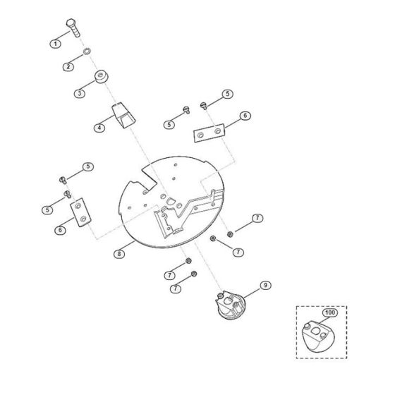 Blade Set for Stihl/Viking GE 150.1