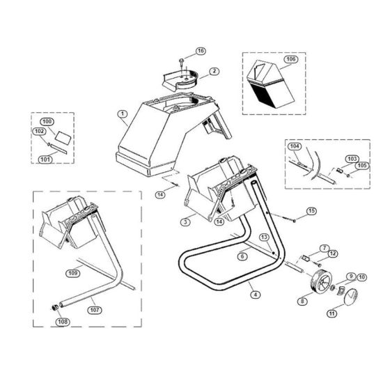 Housing Assembly for GE 215