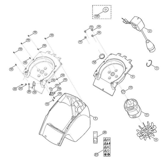 Electric Motor Housing