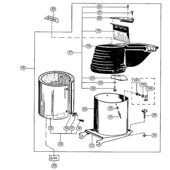 Feed Chute Assembly