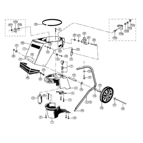 Housing Assembly for GE 330