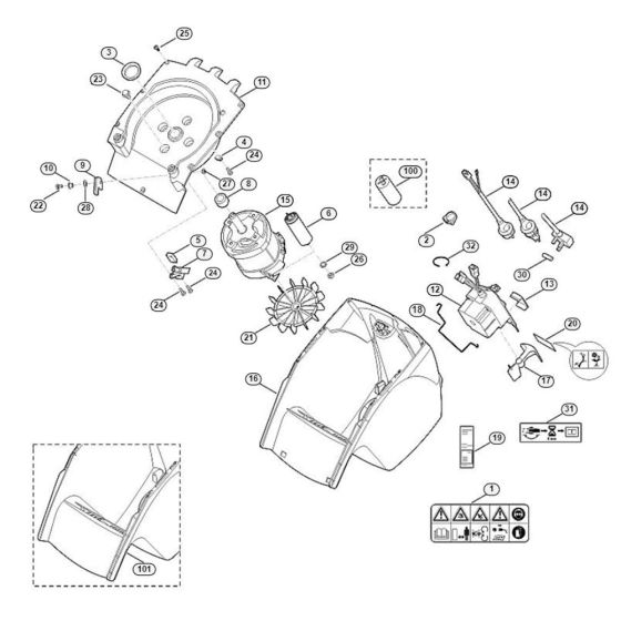 Electric Motor Housing