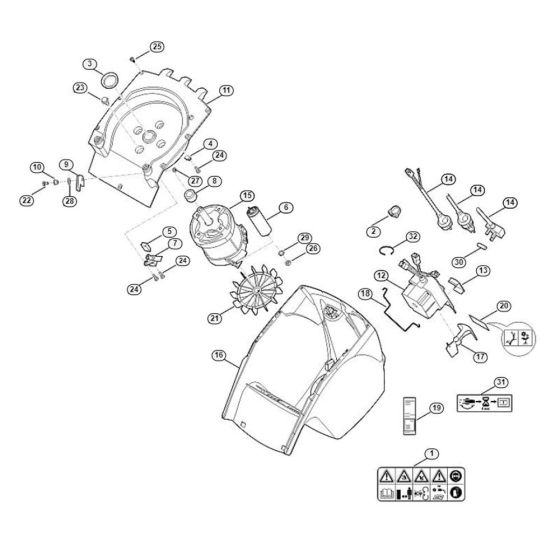 Housing & Motor Assembly