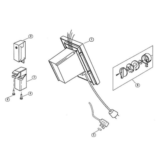 Switch Assembly for Stihl GE 365