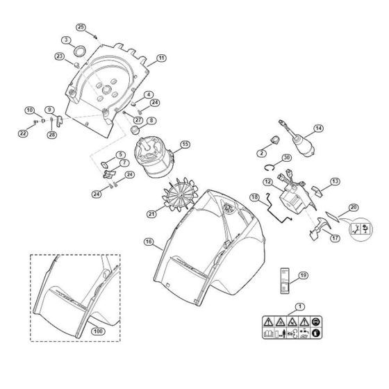 Electric Motor Housing