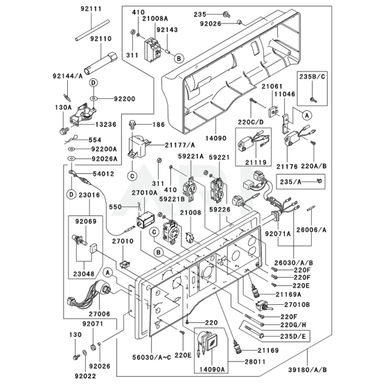 Control Panel for GE5000AS