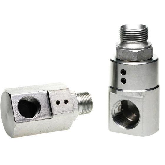 Rotary Coupling 90 Deg 310 Bar MWP 120 L/min max flow, Series: GG90, Body Size: 3/4”, Thread Size: 3/4"