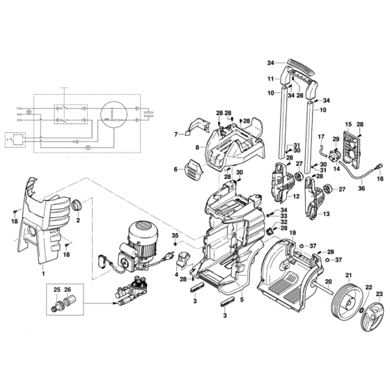 Cleaner Assembly for Bosch GHP 5-65 X