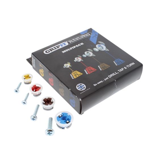 Plasterboard Fixings Assorted Kit (32 Piece)
