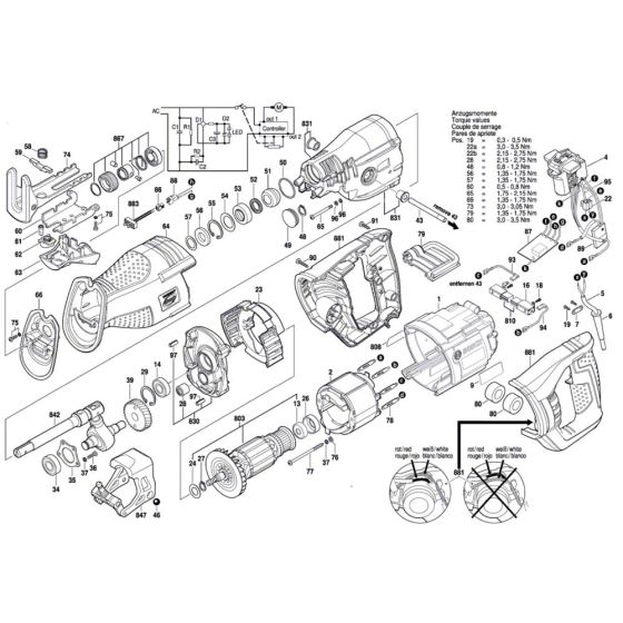 Reciprocating Saw Assembly